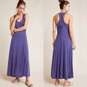 Anthropologie Maeve Melanie Knit Maxi Dress